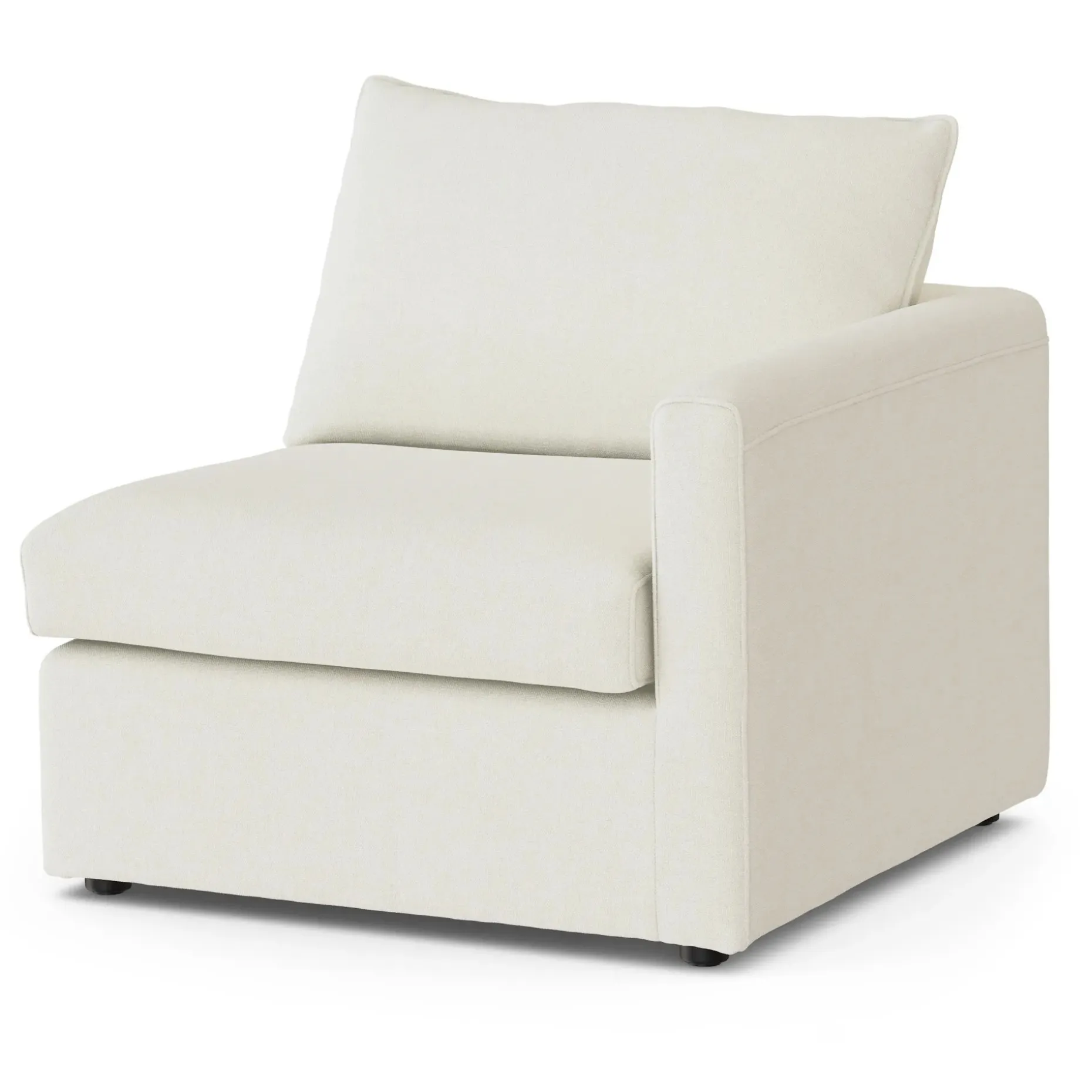 Lenae 36" Right Arm Module - Savoy Ivory