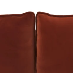 Lenae 106" Velvet Modular L-Shape Sectional - Hale Rust