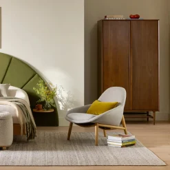 Lenia Armoire - Walnut