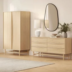 Lenia Armoire - Walnut