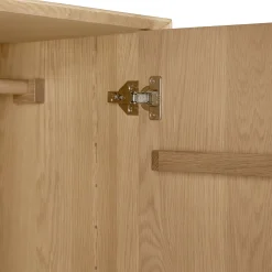 Lenia Armoire - White Oak