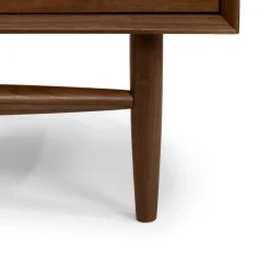 Lenia 4-Drawer Chest - Walnut