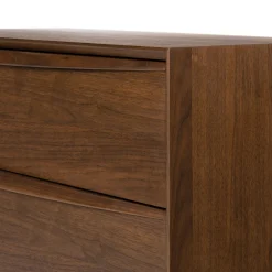 Lenia 4-Drawer Chest - Walnut