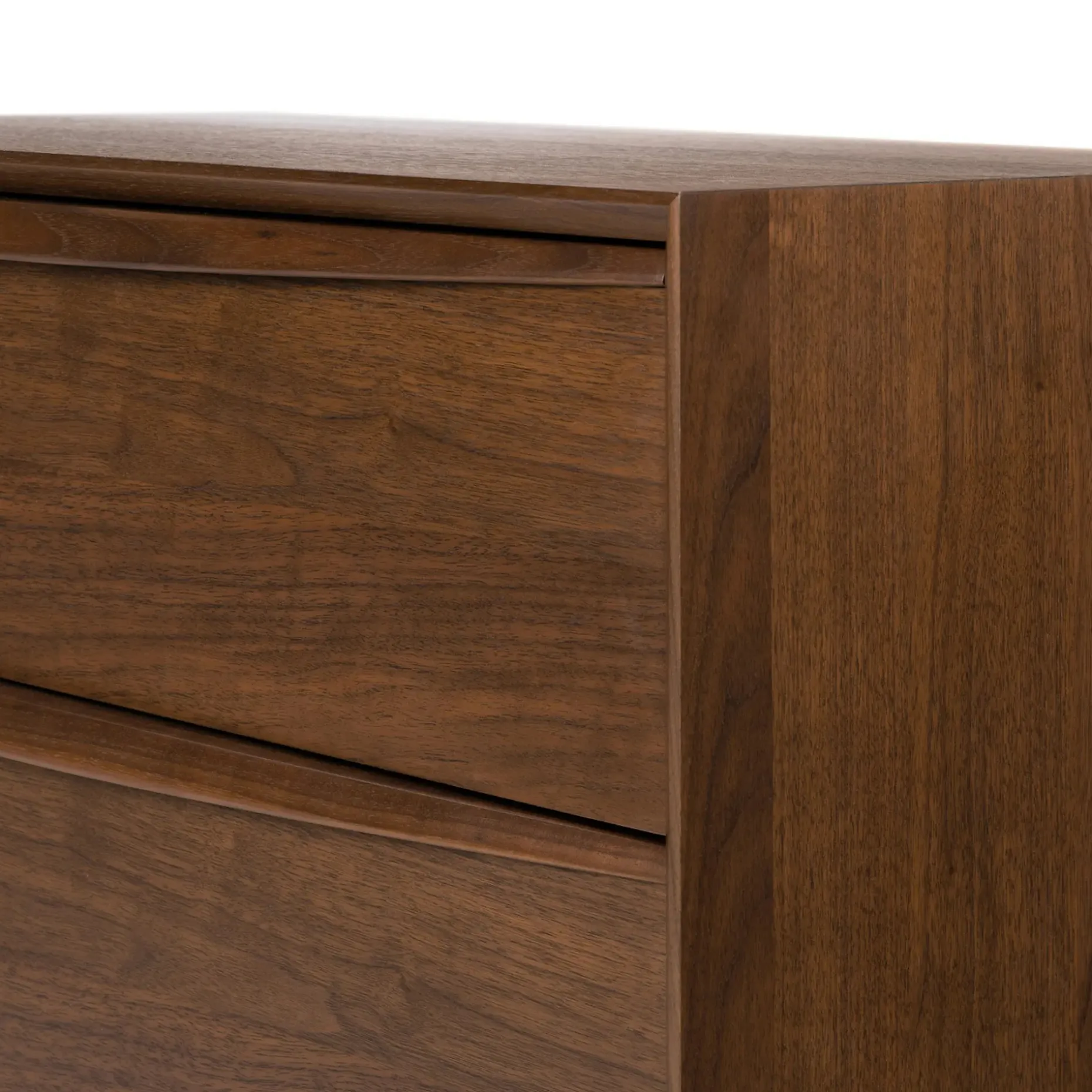 Lenia 4-Drawer Chest - Walnut