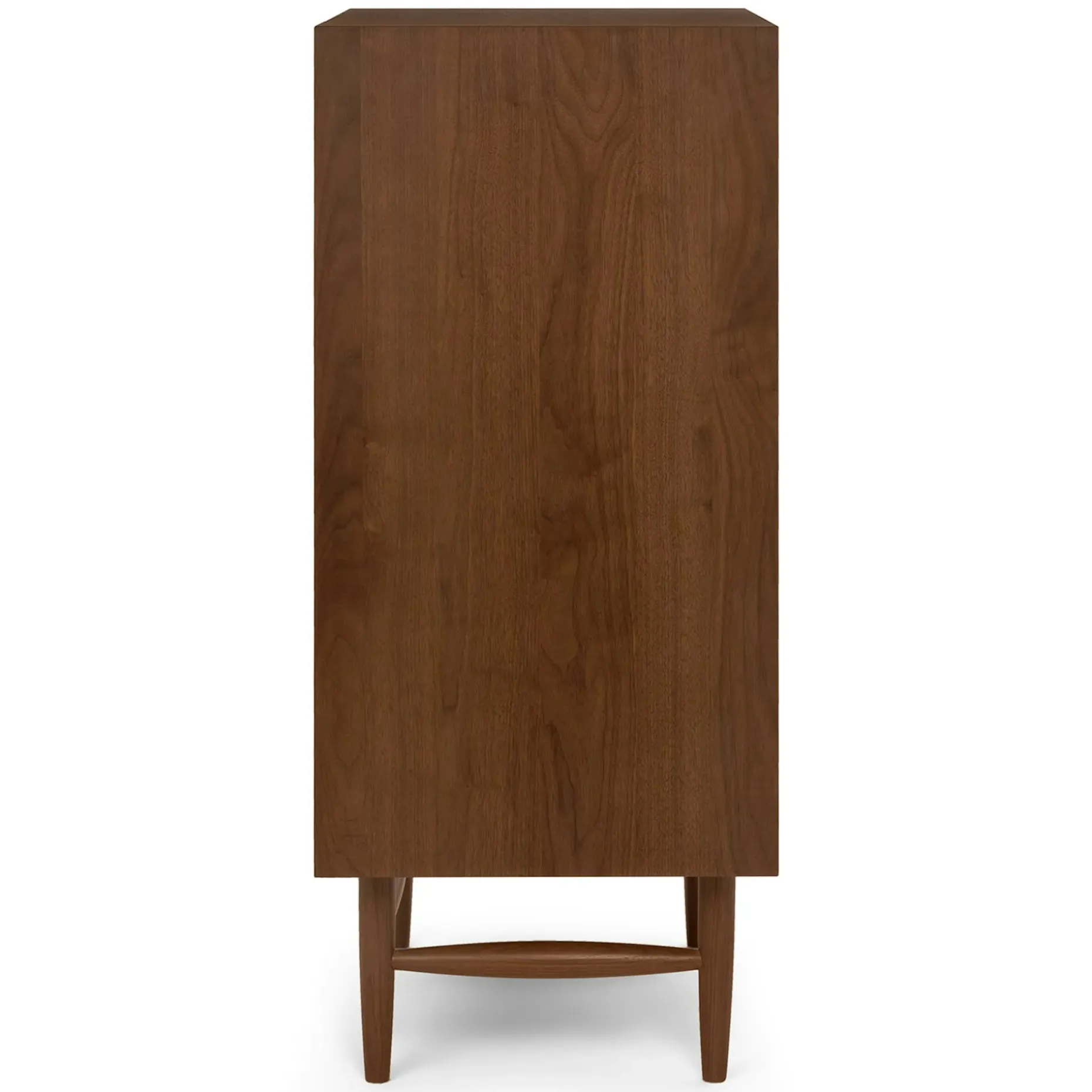 Lenia 4-Drawer Chest - Walnut