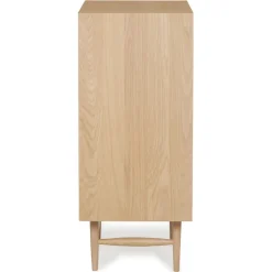 Lenia 4-Drawer Chest - White Oak