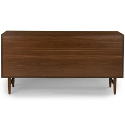 Lenia 6-Drawer Double Dresser - Walnut