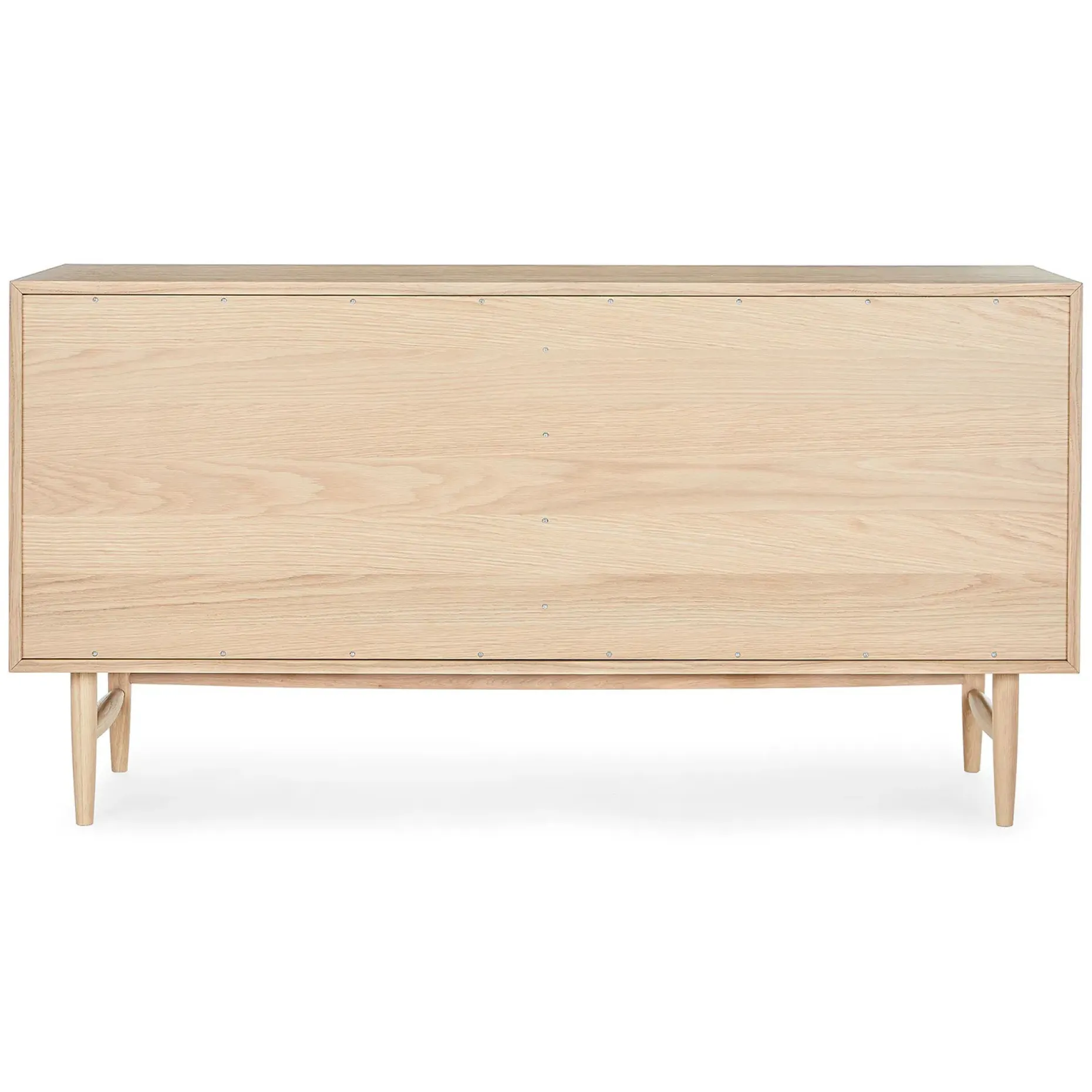 Lenia 6-Drawer Double Dresser - White Oak