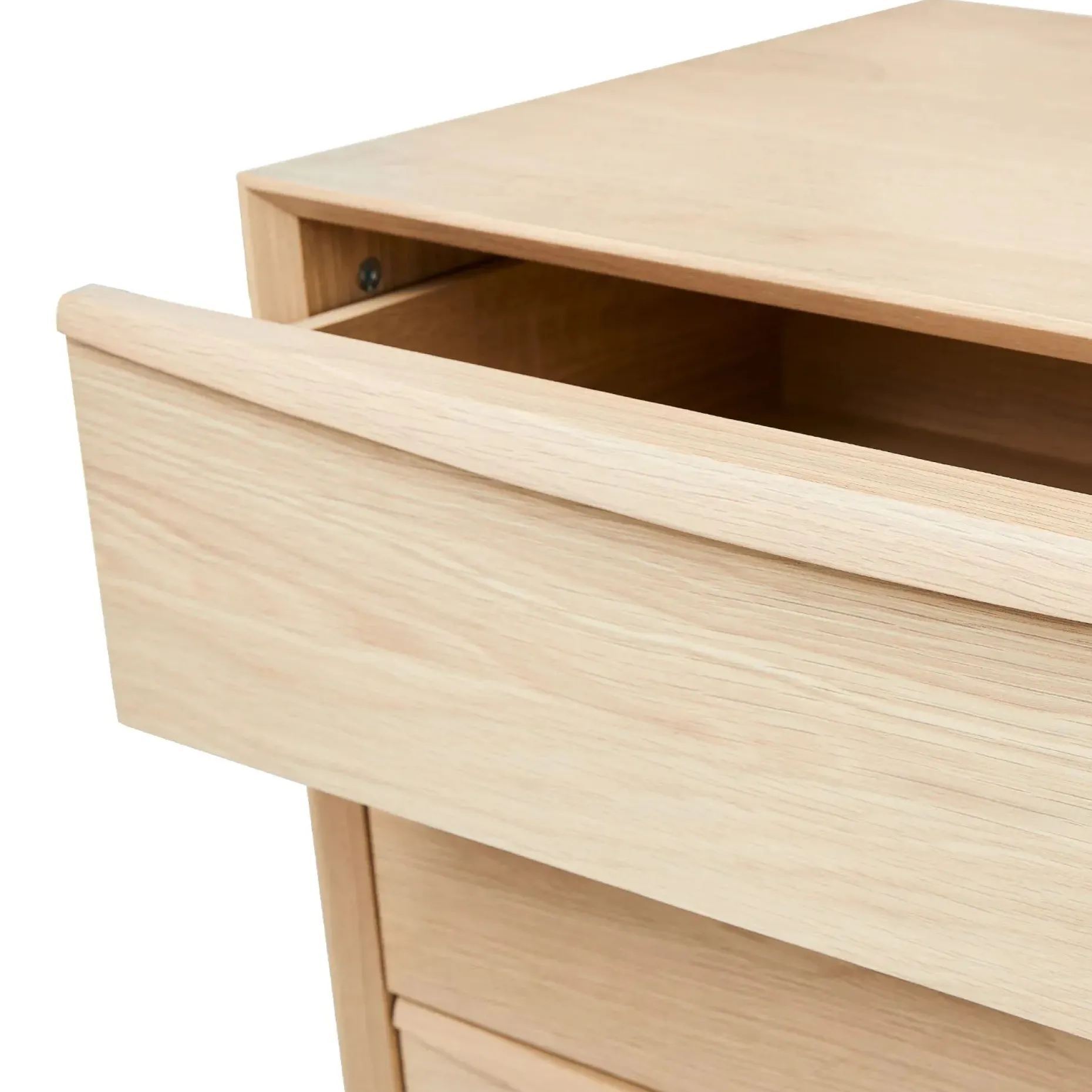 Lenia 6-Drawer Double Dresser - White Oak