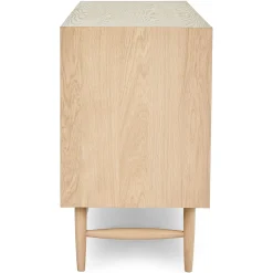 Lenia 6-Drawer Double Dresser - White Oak