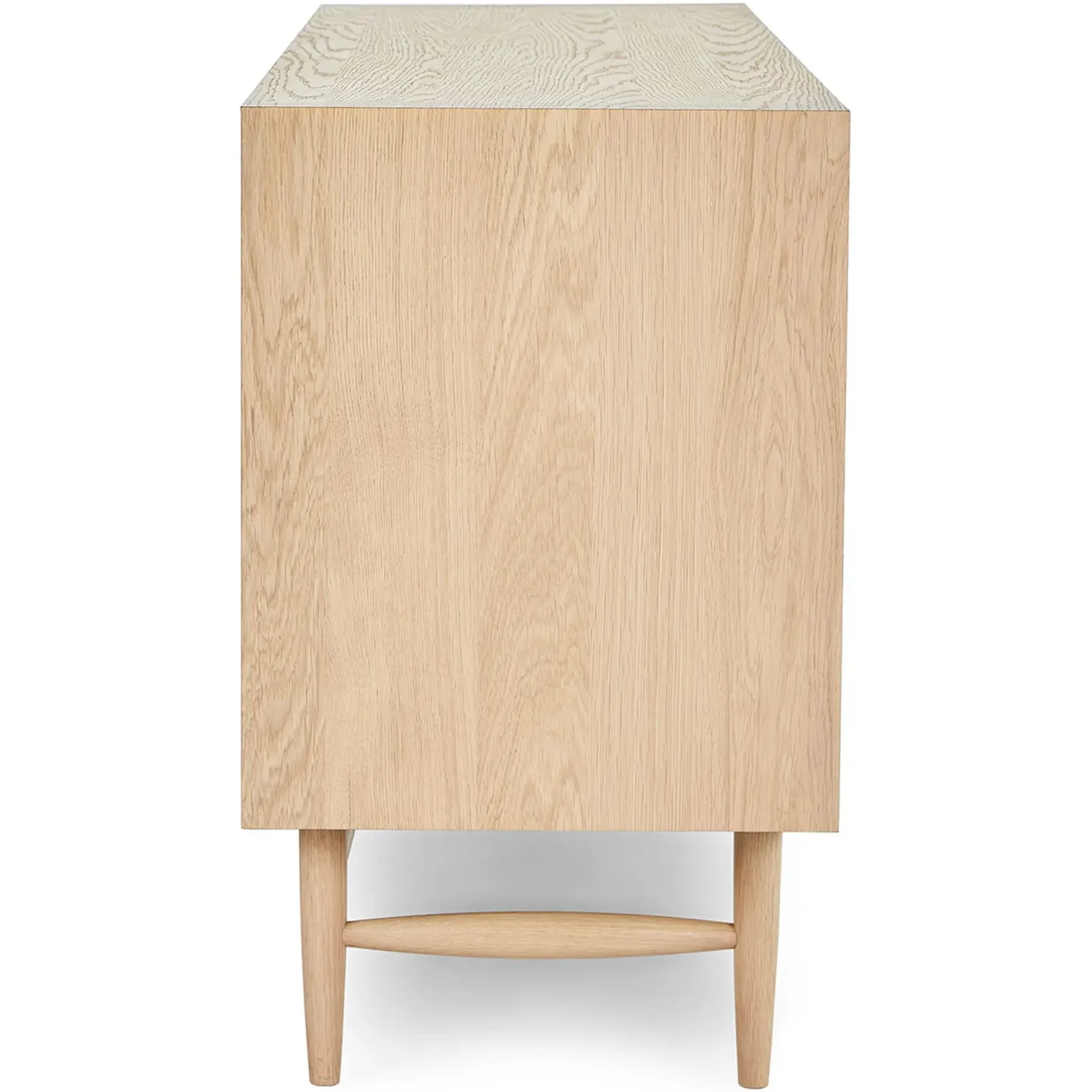 Lenia 6-Drawer Double Dresser - White Oak