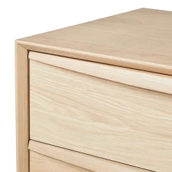 Lenia 6-Drawer Double Dresser - White Oak