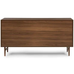 Lenia 9-Drawer Triple Dresser - Walnut