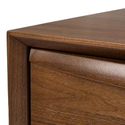 Lenia 9-Drawer Triple Dresser - Walnut