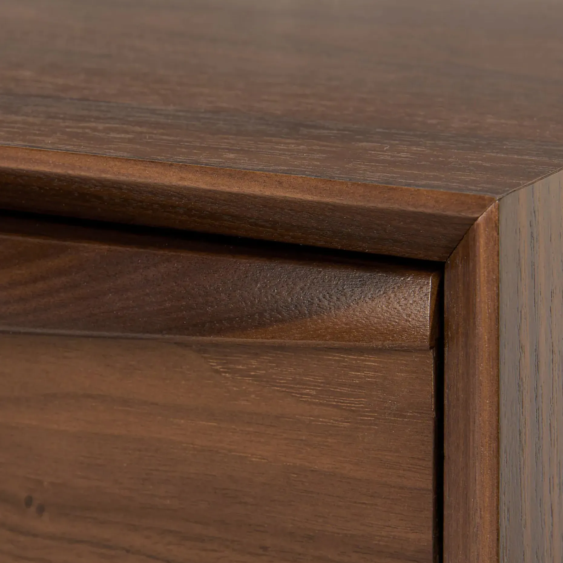 Lenia 9-Drawer Triple Dresser - Walnut