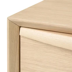 Lenia 9-Drawer Triple Dresser - White Oak