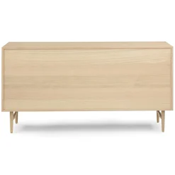 Lenia 9-Drawer Triple Dresser - White Oak