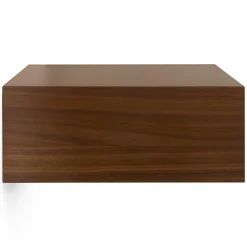 Lenia Floating Nightstand - Walnut