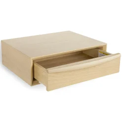Lenia Floating Nightstand - White Oak