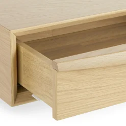 Lenia Floating Nightstand - White Oak