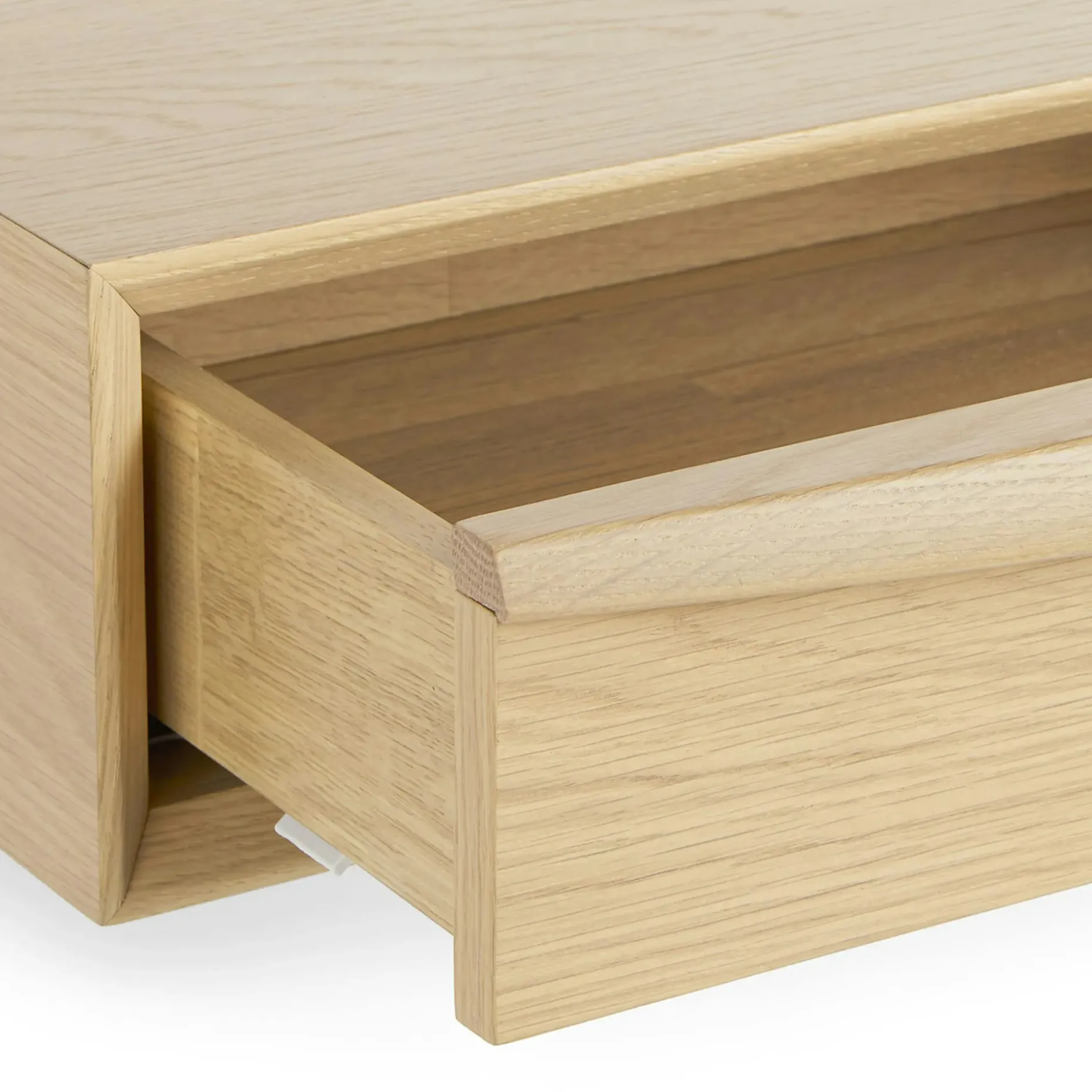 Lenia Floating Nightstand - White Oak