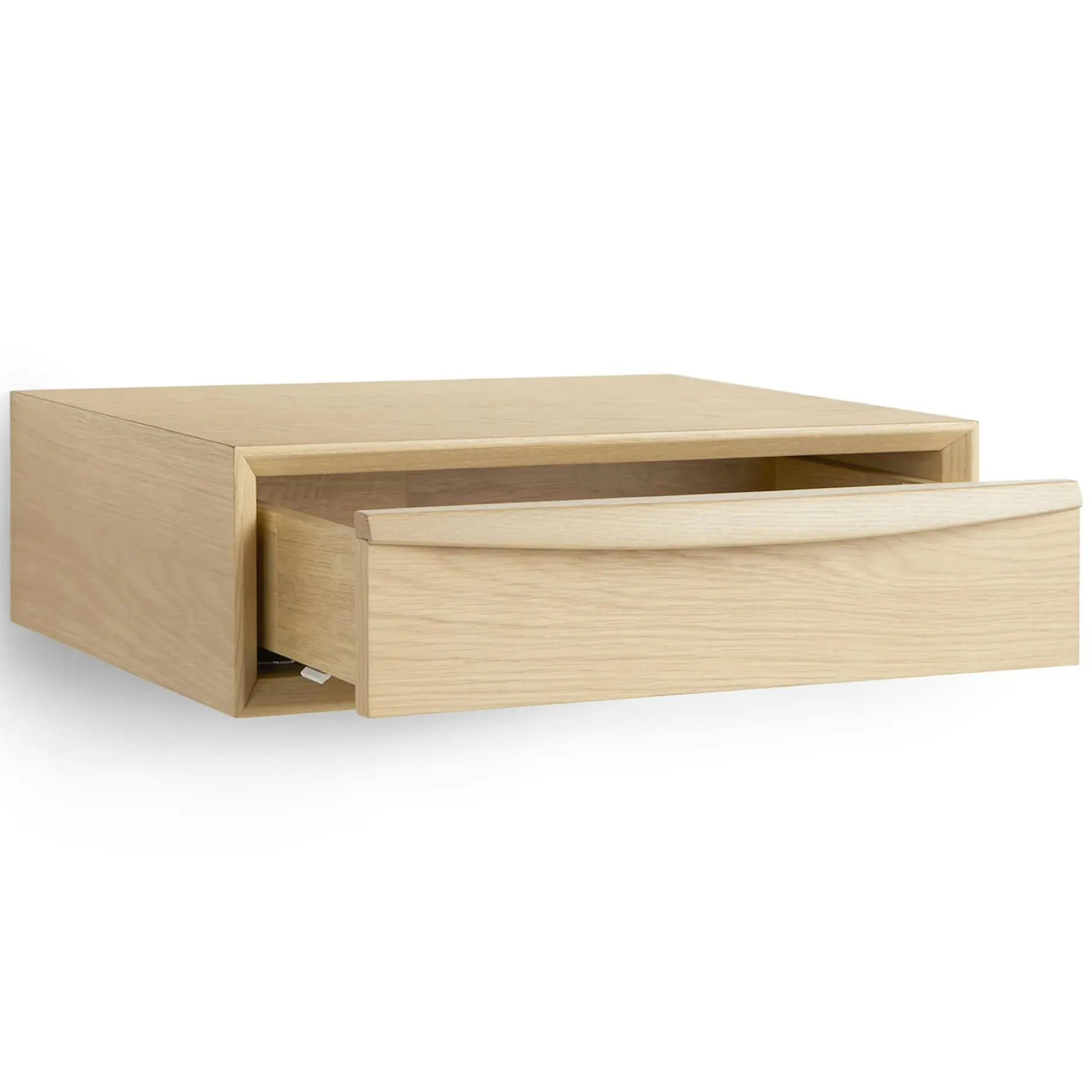 Lenia Floating Nightstand - White Oak
