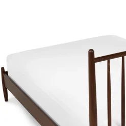 Lenia Full Bed - Walnut