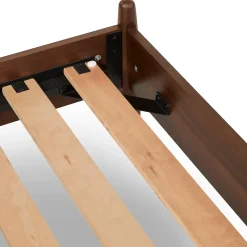 Lenia Full Bed - Walnut