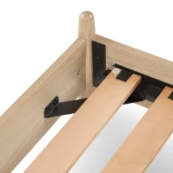 Lenia Full Bed - White Oak