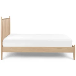 Lenia Full Bed - White Oak