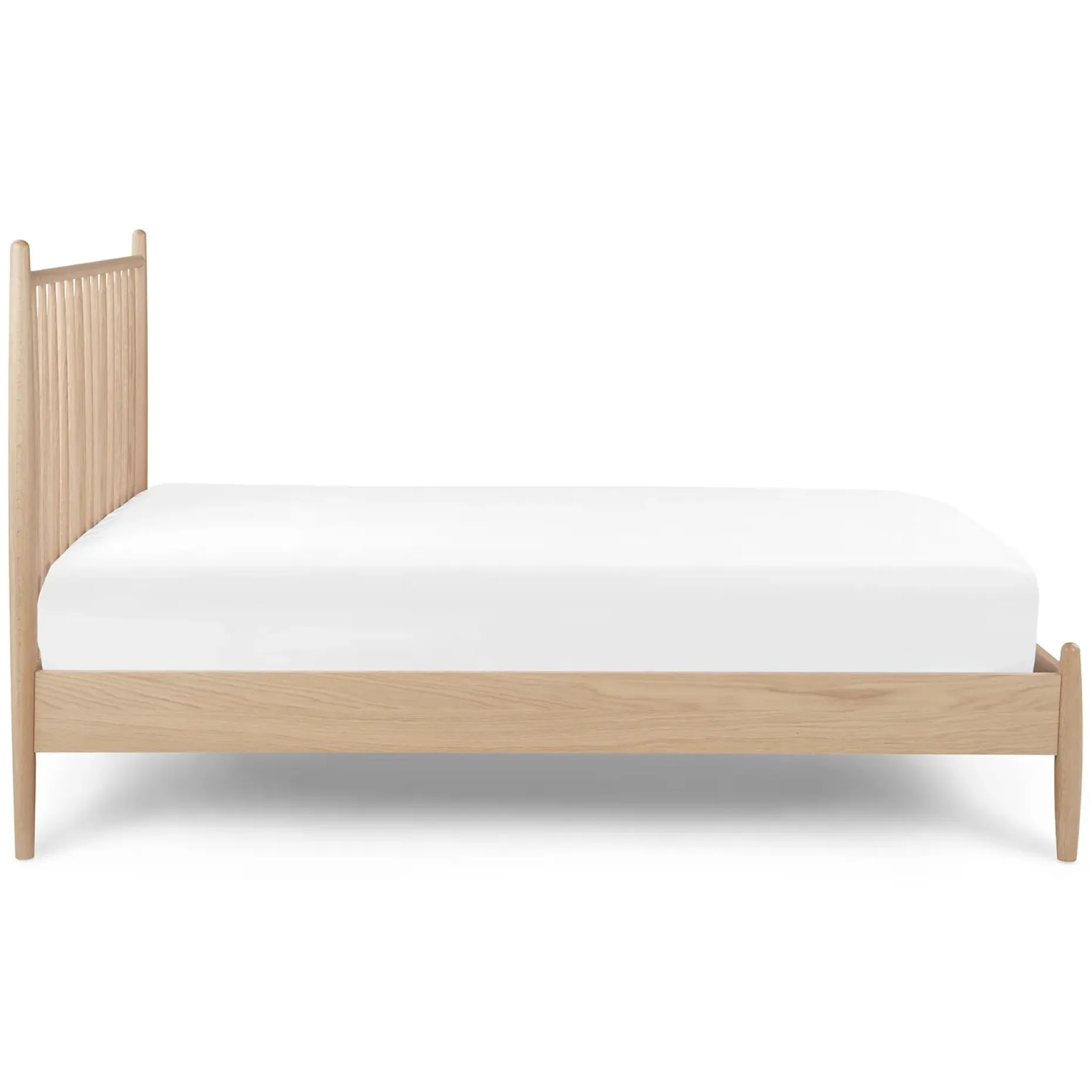 Lenia Full Bed - White Oak