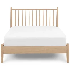 Lenia Full Bed - White Oak