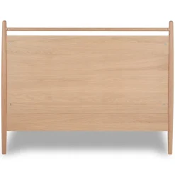 Lenia Full Panel Bed - White Oak