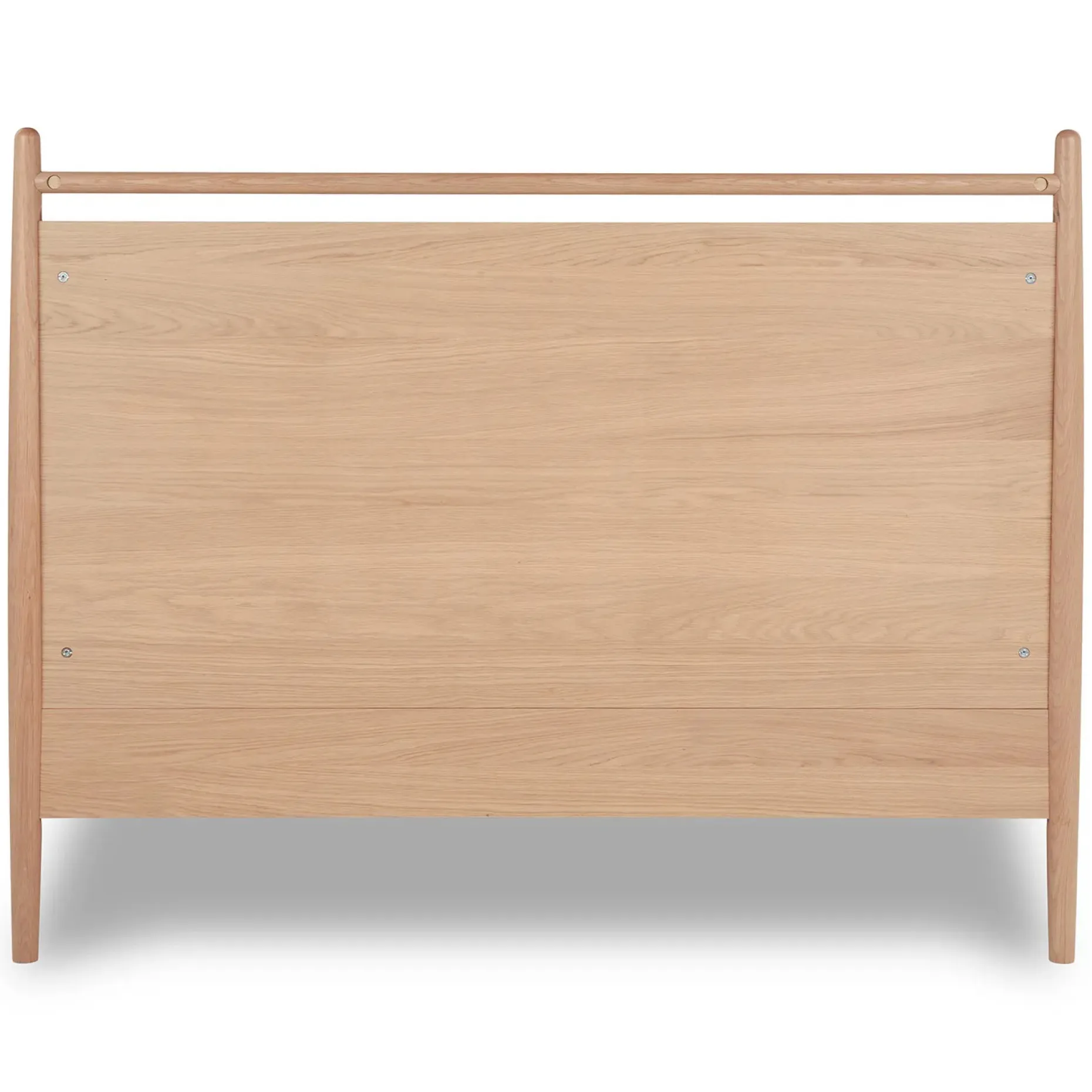 Lenia Full Panel Bed - White Oak