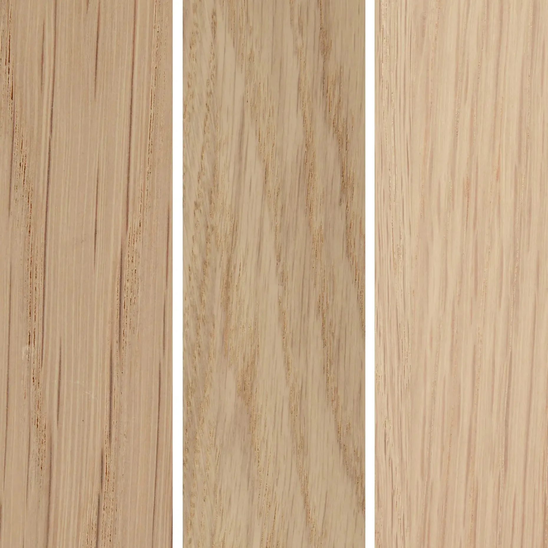 Lenia Full Panel Bed - White Oak