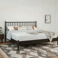 Lenia King Bed - Black