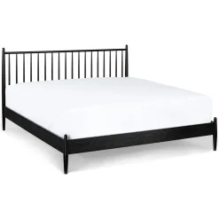 Lenia King Bed - Black