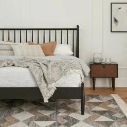 Lenia King Bed - Black