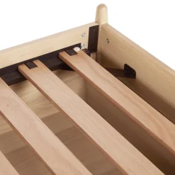 Lenia King Panel Storage Bed - White Oak