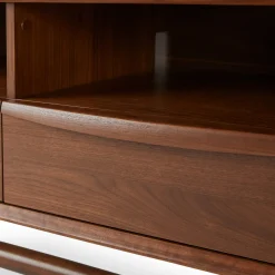 Lenia 42" Low Media Unit - Walnut