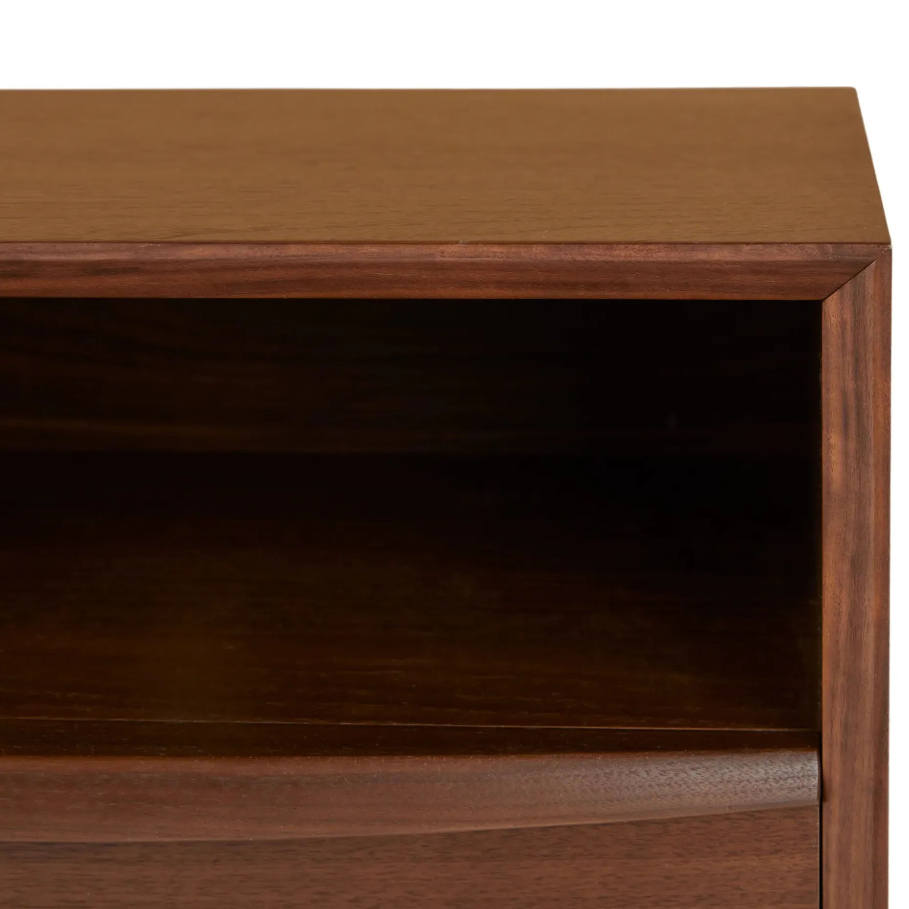 Lenia 42" Low Media Unit - Walnut