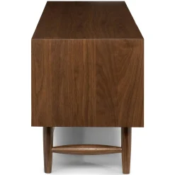 Lenia 63" Low Media Unit - Walnut