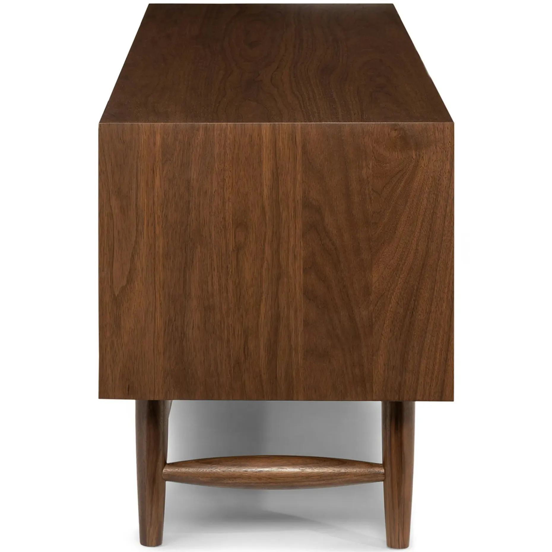 Lenia 63" Low Media Unit - Walnut