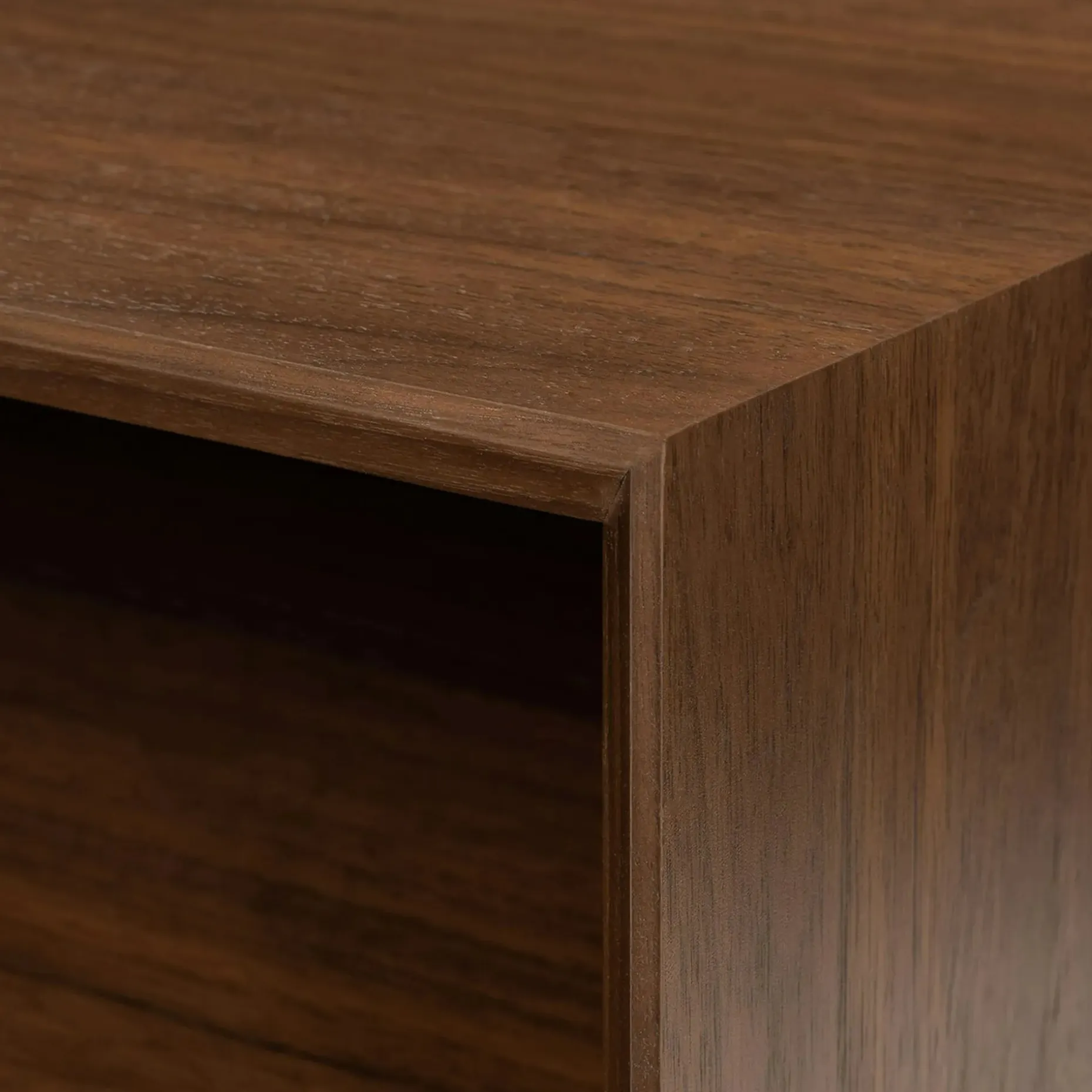 Lenia 63" Low Media Unit - Walnut