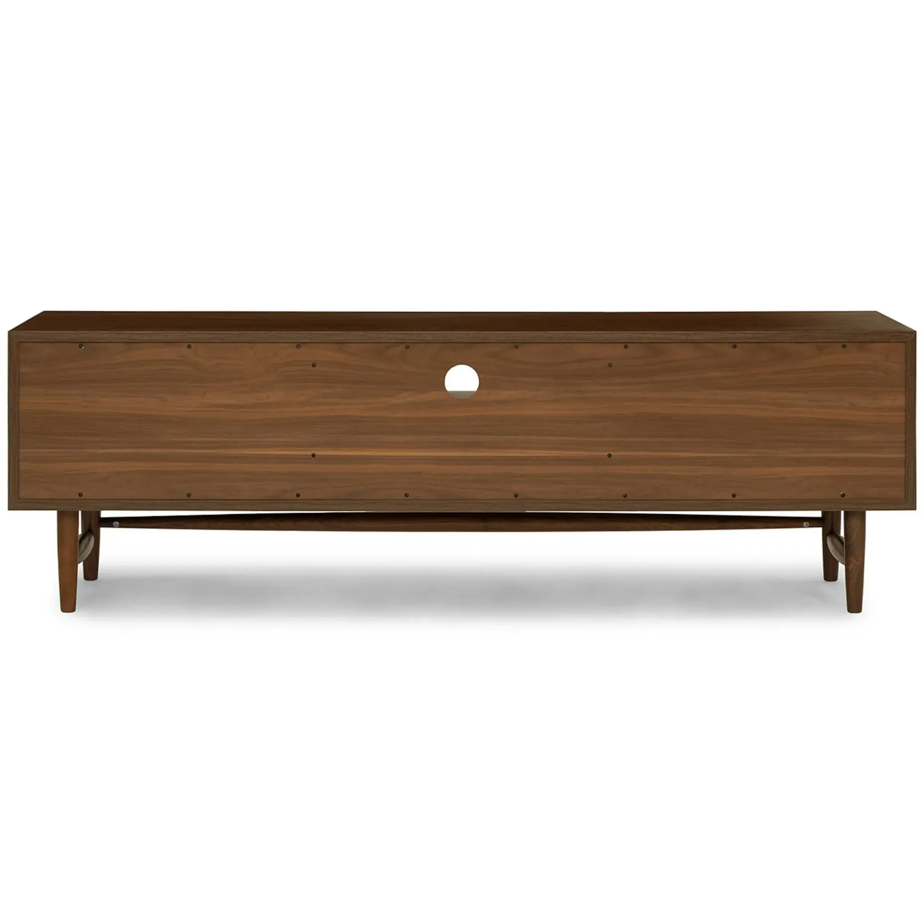 Lenia 63" Low Media Unit - Walnut