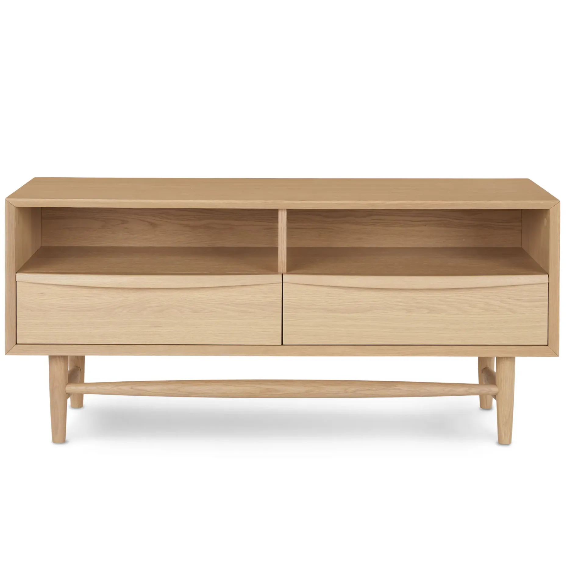 Lenia 42" Low Media Unit - White Oak