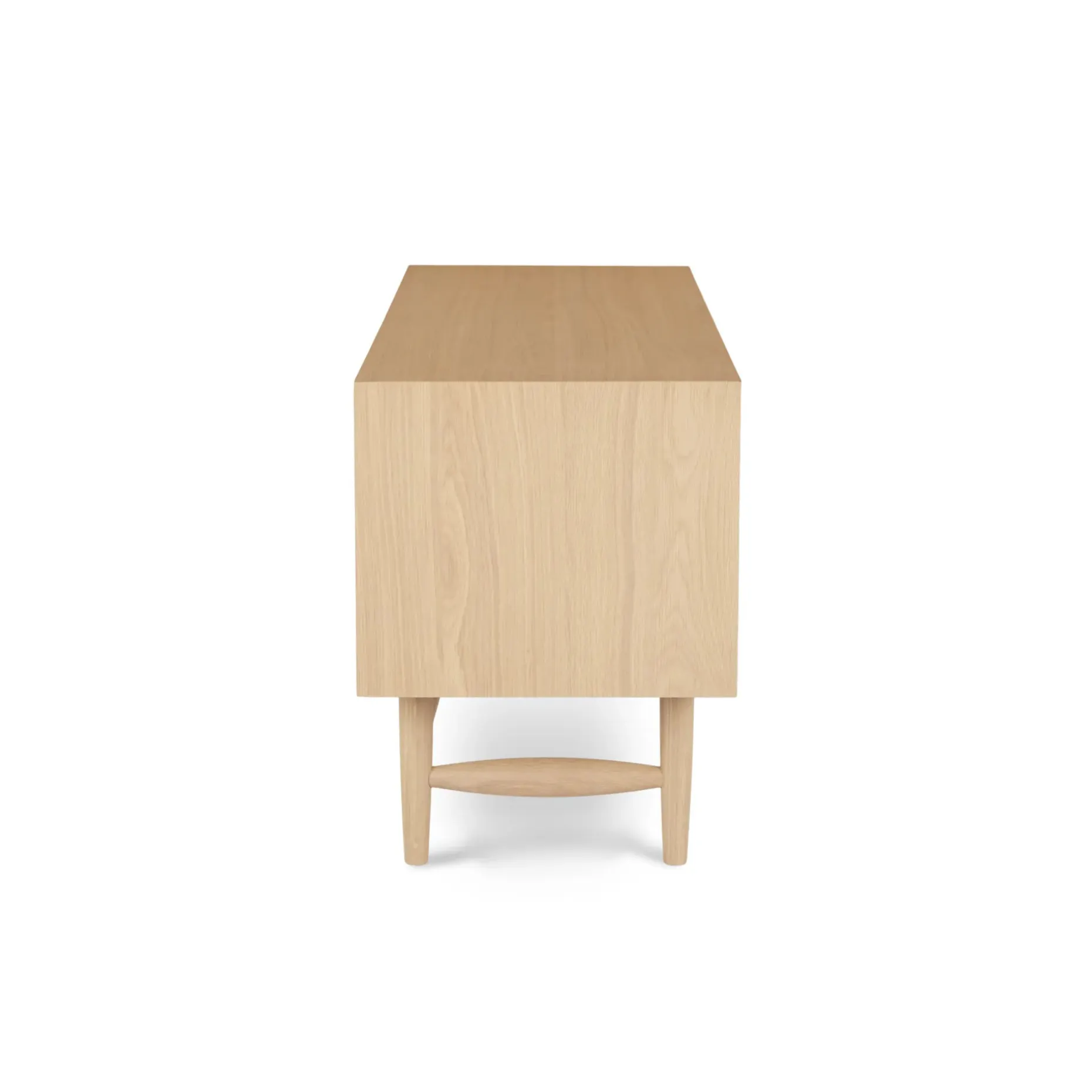 Lenia 42" Low Media Unit - White Oak