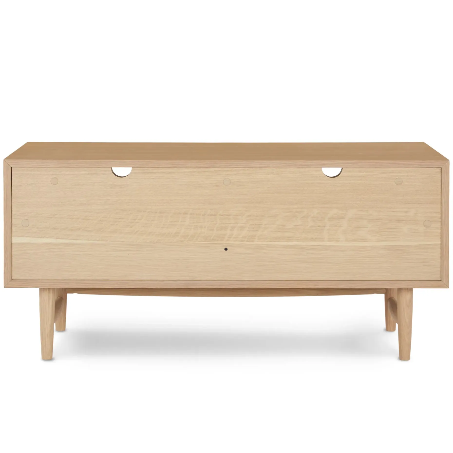 Lenia 42" Low Media Unit - White Oak
