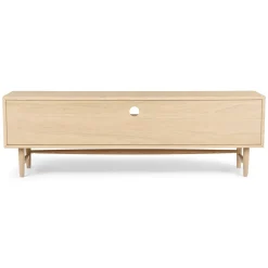 Lenia 63" Low Media Unit - White Oak