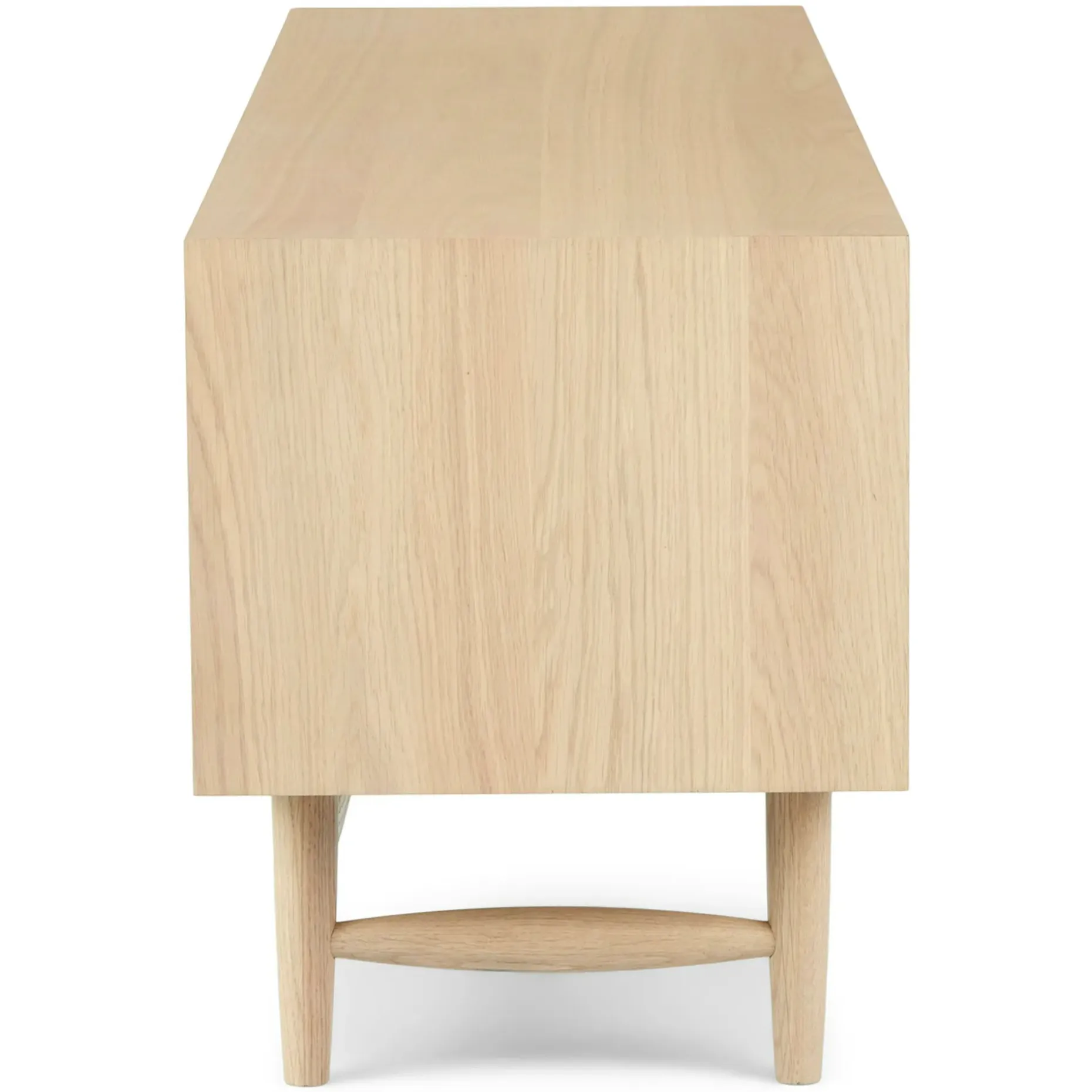 Lenia 63" Low Media Unit - White Oak